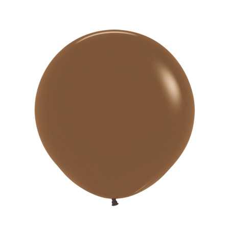 Ballons ronds 24inch (60cm) -  Coffee - 074 R24074 Sempertex France