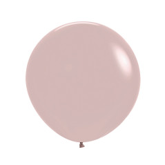 Round balloons 24inch (60cm) - Pastel Dusk Pink - 110 R24110 Sempertex France