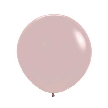 Ballons ronds 24inch (60cm) -  Pastel Dusk Rose - 110 R24110 Sempertex France