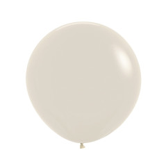 Round balloons 24inch (60cm) - Pastel Dusk Cream - 107 R24107 Sempertex France