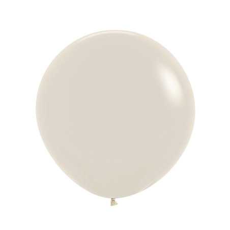 Ballons ronds 24inch (60cm) -  Pastel Dusk Cream - 107 R24107 Sempertex France