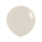 Ballons ronds 24" (60cm) crème (Pastel Dusk Cream 107) – 3 Pcs