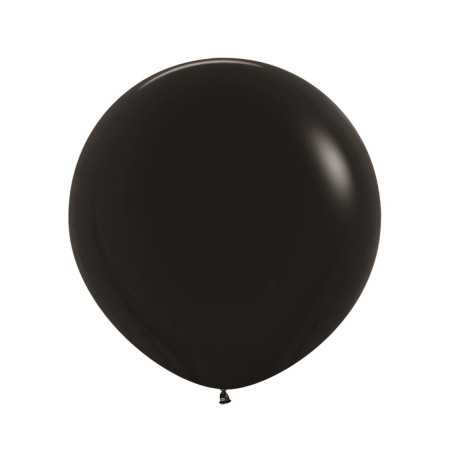 Round balloons 24inch (60cm) - Black - 080 R24080 Sempertex France