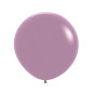 Round balloons 24" (60cm) gray lavender (Pastel Dusk Lavender 150) – 10 Pcs