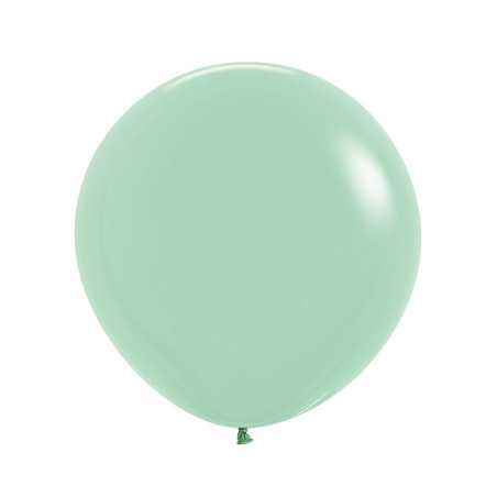 Ballons ronds 24inch (60cm) - Pastel Dusk Green Tea - 126 R24126 Sempertex France