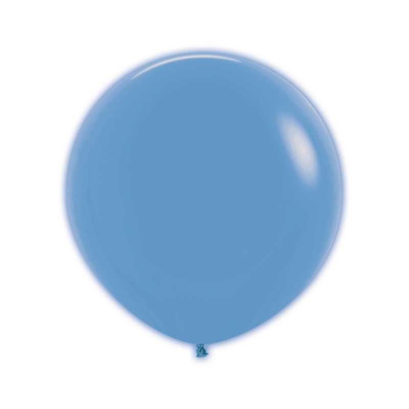 Round balloons 24" (60cm) neon blue (Neon Blue 240) – 10 Pcs Round balloons 24" (60cm) neon blue (Neon Blue 240) – 10 Pcs
