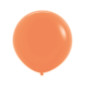 Ballons ronds 24" (60cm) orange néon (Neon Orange 261) – 3 Pcs