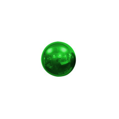 Ballon Globe miroir 7 inch (18cm) Vert - Sempertex France