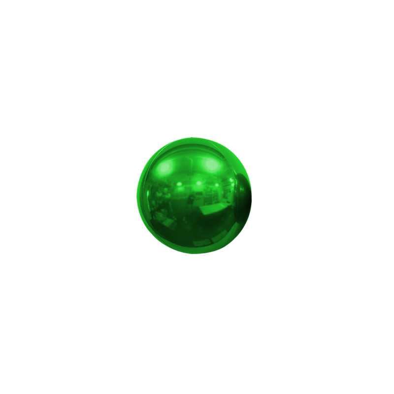 Ballon Globe miroir 7" (18cm) Vert