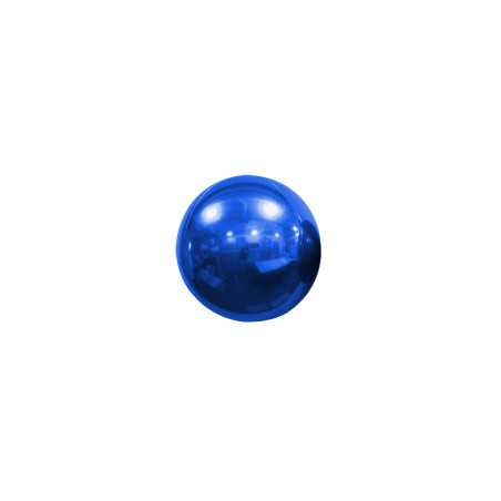 Ballon Globe miroir 7 inch (18cm) Bleu - Sempertex France