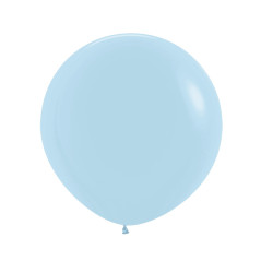 Ballons ronds 24inch (60cm) -  Pastel Matte Blue - 640 R24640 Sempertex France
