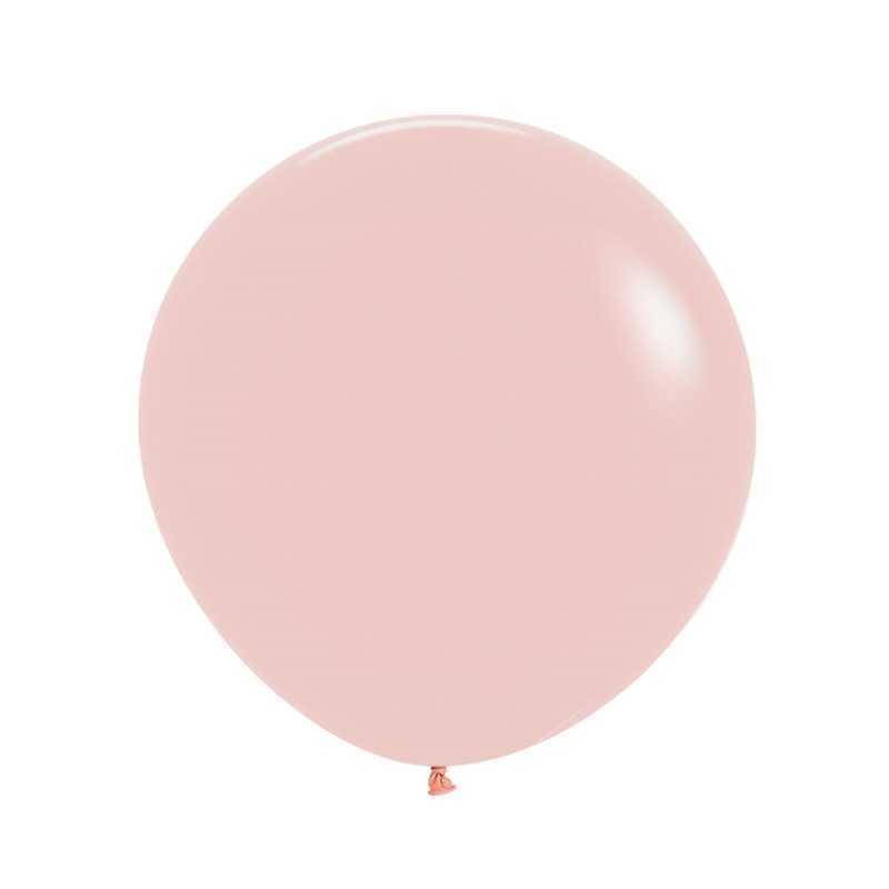 Round balloons 24" (60cm) pastel matte melon (Pastel Matte Melon 663) – 10 Pcs Round balloons 24" (60cm) pastel matte melon (Pastel Matte Melon 663) – 10 Pcs
