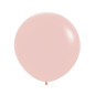 Round balloons 24" (60cm) pastel matte melon (Pastel Matte Melon 663) – 10 Pcs Round balloons 24" (60cm) pastel matte melon (Pastel Matte Melon 663) – 10 Pcs