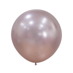 Round balloons 24inch (60cm) - Silk Pink Blossom - 809 R24809 Sempertex France