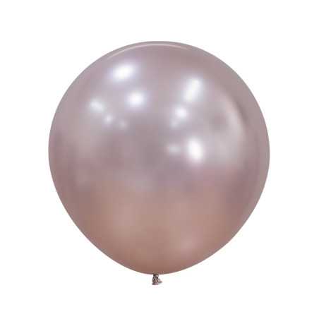 Round balloons 24inch (60cm) - Silk Pink Blossom - 809 R24809 Sempertex France