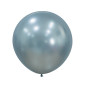 Ballons ronds 24" (60cm) bleu arctique soyeux (Silk Arctic Blue 839) – 3 Pcs