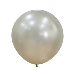 Round balloons 24inch (60cm) - Silk Cream Pearl - 873 R24873 Sempertex France