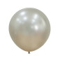 Round balloons 24" (60cm) silky cream pearl (Silk Cream Pearl 873) – 3 Pcs