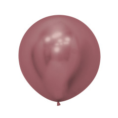 Round balloons 24inch (60cm) - Reflex - Pink - 909 R24909 Sempertex France