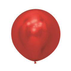 Round balloons 24inch (60cm) - Reflex - Red - 915 R24915 Sempertex France
