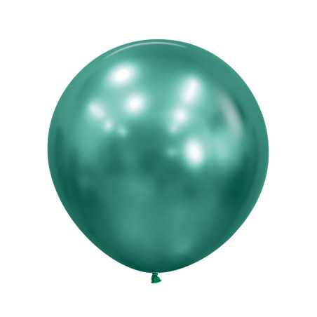 Round balloons 24inch (60cm) - Reflex Aurora Green - 932 R24932 Sempertex France