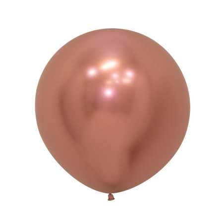Ballons ronds 24inch (60cm) -  Reflex - Rose Gold - 968 R24968 Sempertex France