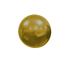 Ballon Globe miroir 16 inch (40cm) Doré - Sempertex France