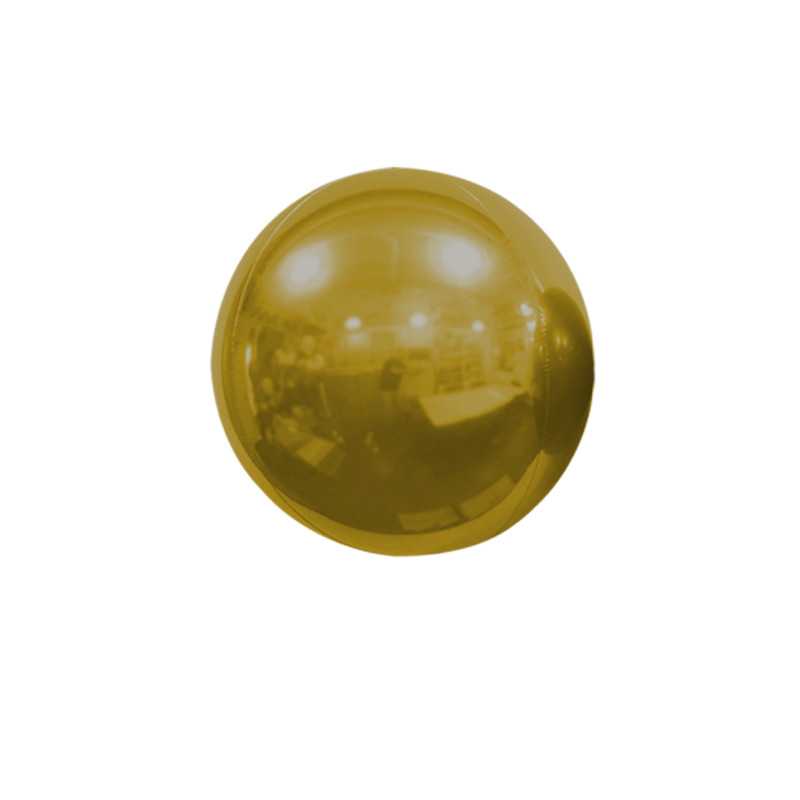 Ballon Globe miroir 16" (40cm) Doré