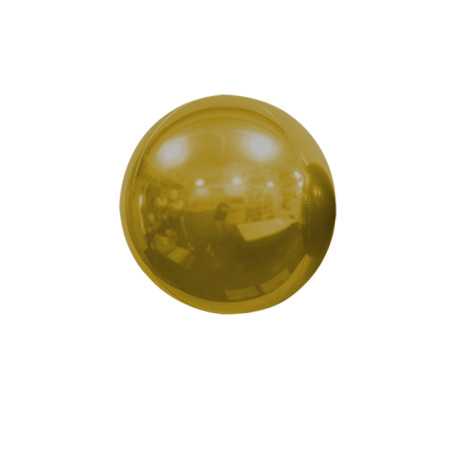 Ballon Globe miroir 16 inch (40cm) Doré - Sempertex France