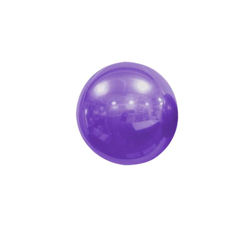 Mirror Globe Balloon 10" (25cm) Purple