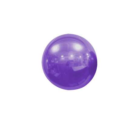 Ballon Globe miroir 10 inch (25cm) Violet - Sempertex France
