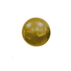 Ballon Globe miroir 10 inch (25cm) Doré - Sempertex France