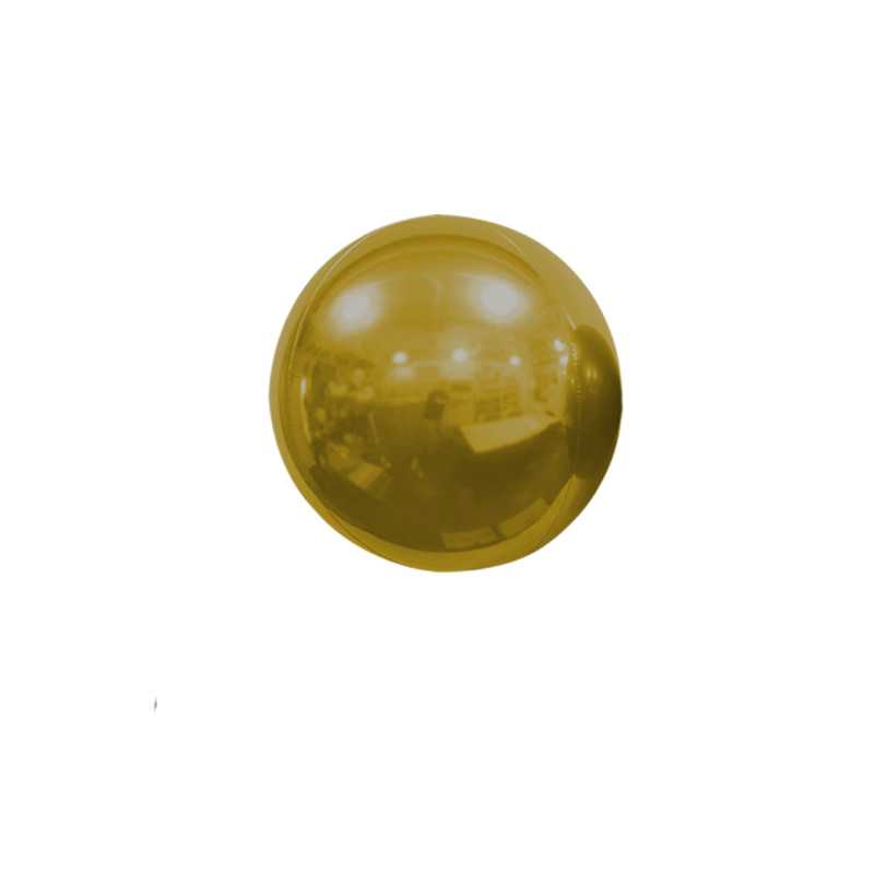 Mirror Globe Balloon 10" (25cm) Gold