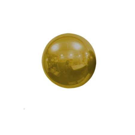 Ballon Globe miroir 10 inch (25cm) Doré - Sempertex France