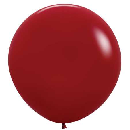 Round balloons 36 inch (90cm) Imperial Red - 016 - 2 Pcs - Sempertex France