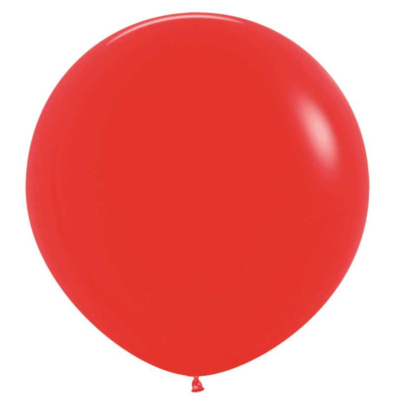 Ballons ronds 36" (90cm) rouge (Red 015) – 10 Pcs