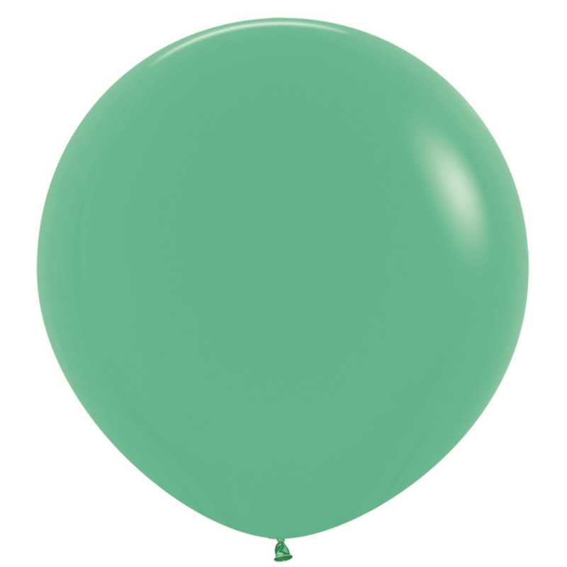 Ballons ronds 36" (90cm) vert (Green 030) – 2 Pcs
