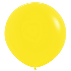 Round balloons 36inch (90cm) - Yellow - 020 R36020 Sempertex France