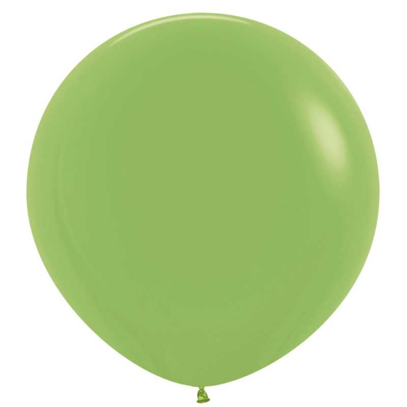 Round balloons 36" (90cm) lime green (Lime Green 031) – 10 Pcs