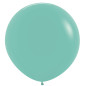 Ballons ronds 36" (90cm) aquamarine (Aquamarina 037) – 2 Pcs