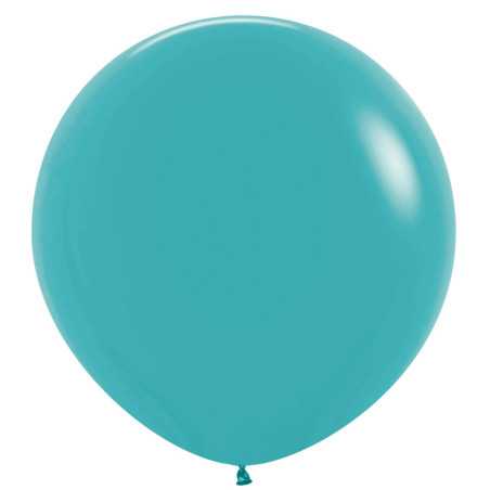 Ballons ronds 36inch (90cm) -  Caribbean Blue - 038 R36038 Sempertex France