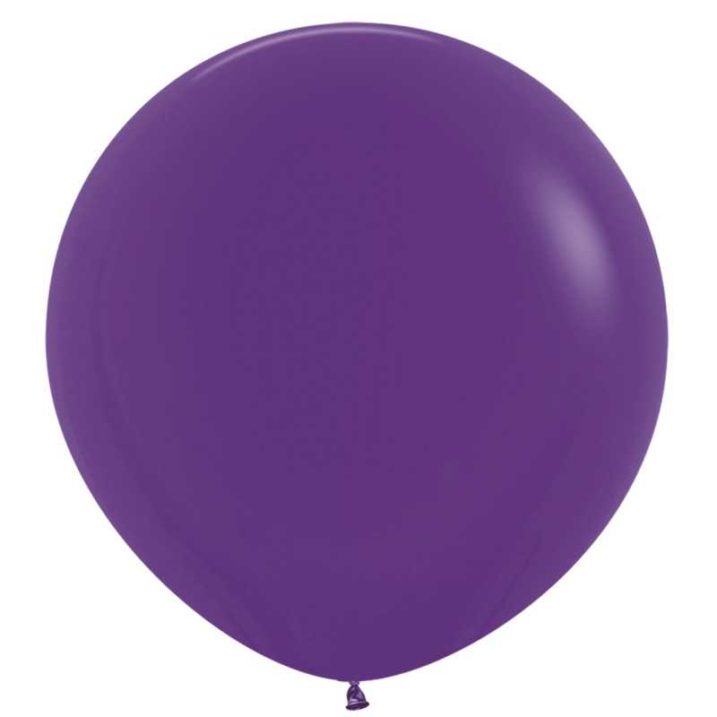 Ballons ronds 36" (90cm) violet (Violet 051) – 2 Pcs