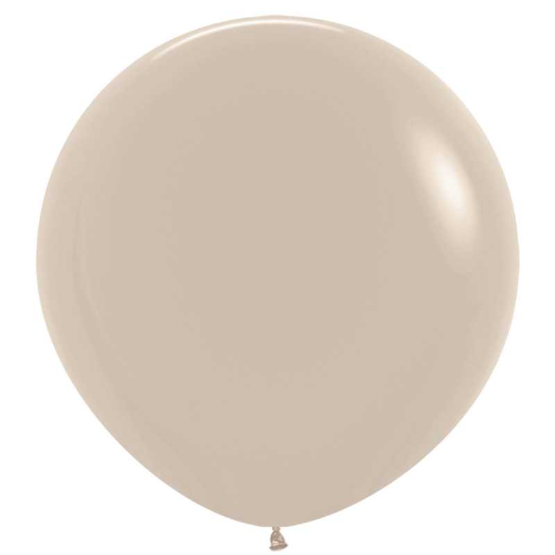 Round balloons 36" (90cm) sand (White Sand 071) – 10 Pcs Round balloons 36" (90cm) sand (White Sand 071) – 10 Pcs