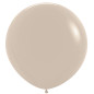 Ballons ronds 36" (90cm) sable (White Sand 071) – 2 Pcs