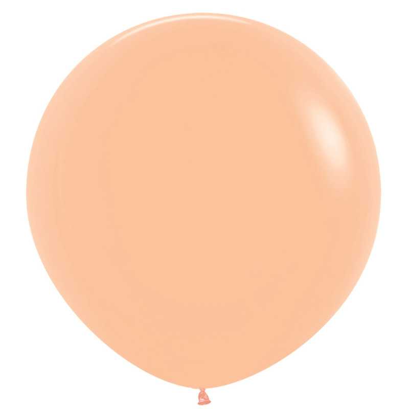 Ballons ronds 36" (90cm) pêche (Peach Blush 060) – 2 Pcs