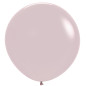 Ballons ronds 36" (90cm) rose poudré (Pastel Dusk Rose 110) – 2 Pcs
