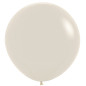 Ballons ronds 36" (90cm) crème (Pastel Dusk Cream 107) – 2 Pcs