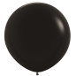 Round balloons 36" (90cm) black (Black 080) – 2 Pcs