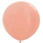 Round balloons 36" (90cm) metallic rose gold (Metallic Rose Gold 568) – 2 Pcs