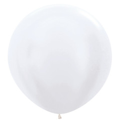 Ballons ronds 36inch (90cm) -  Pearl White - 405 R36405 Sempertex France